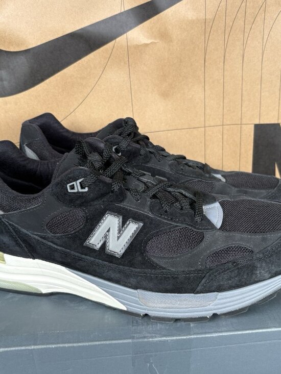 Clean New Balance 992 (M992BL) \'Black\' Made In USA - Size 13 Mens main image 6